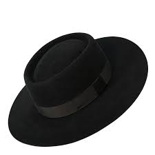 A hat with a brim