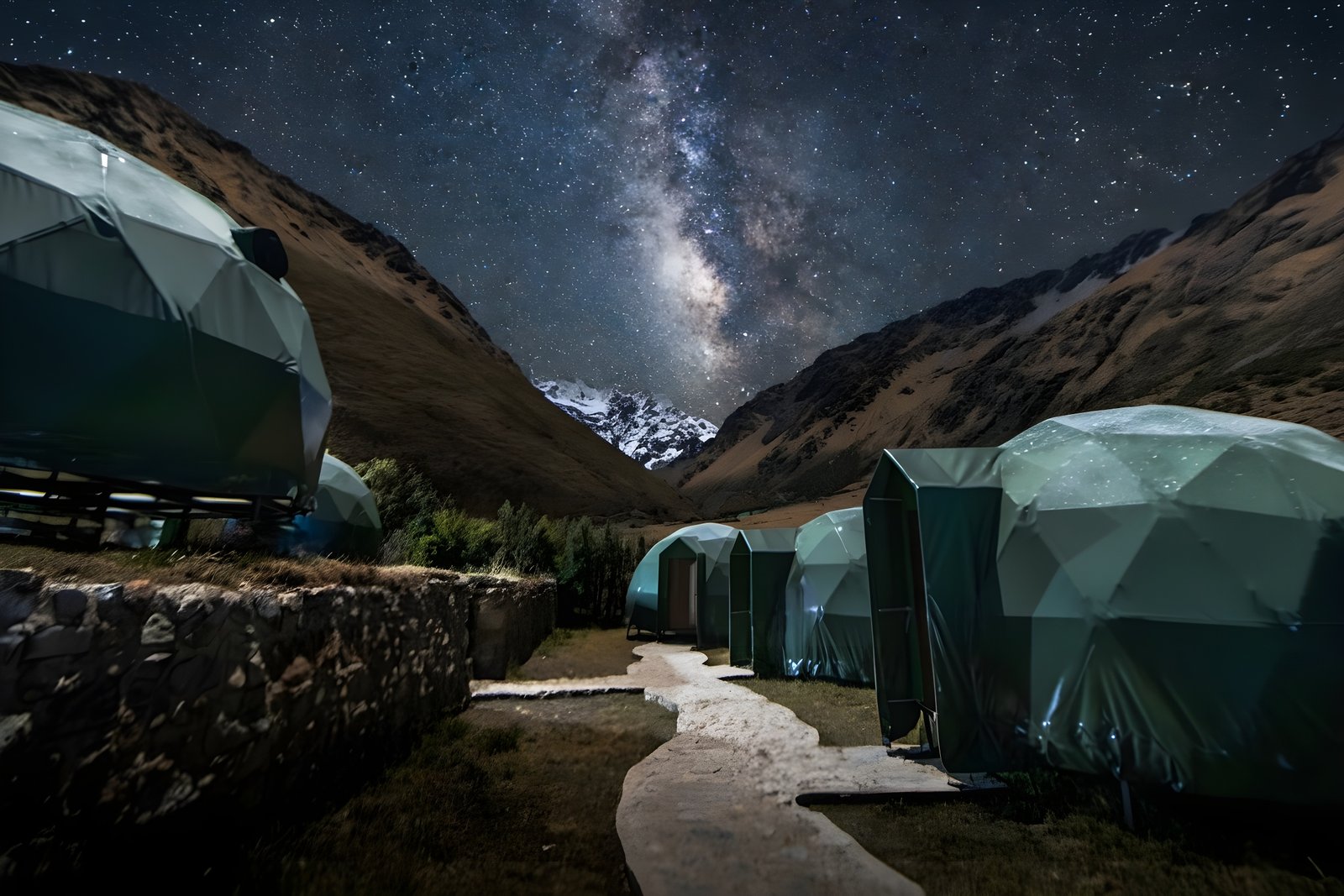 Private Salkantay Trek with Luxury Sky Domes 4 Days 3 Nights